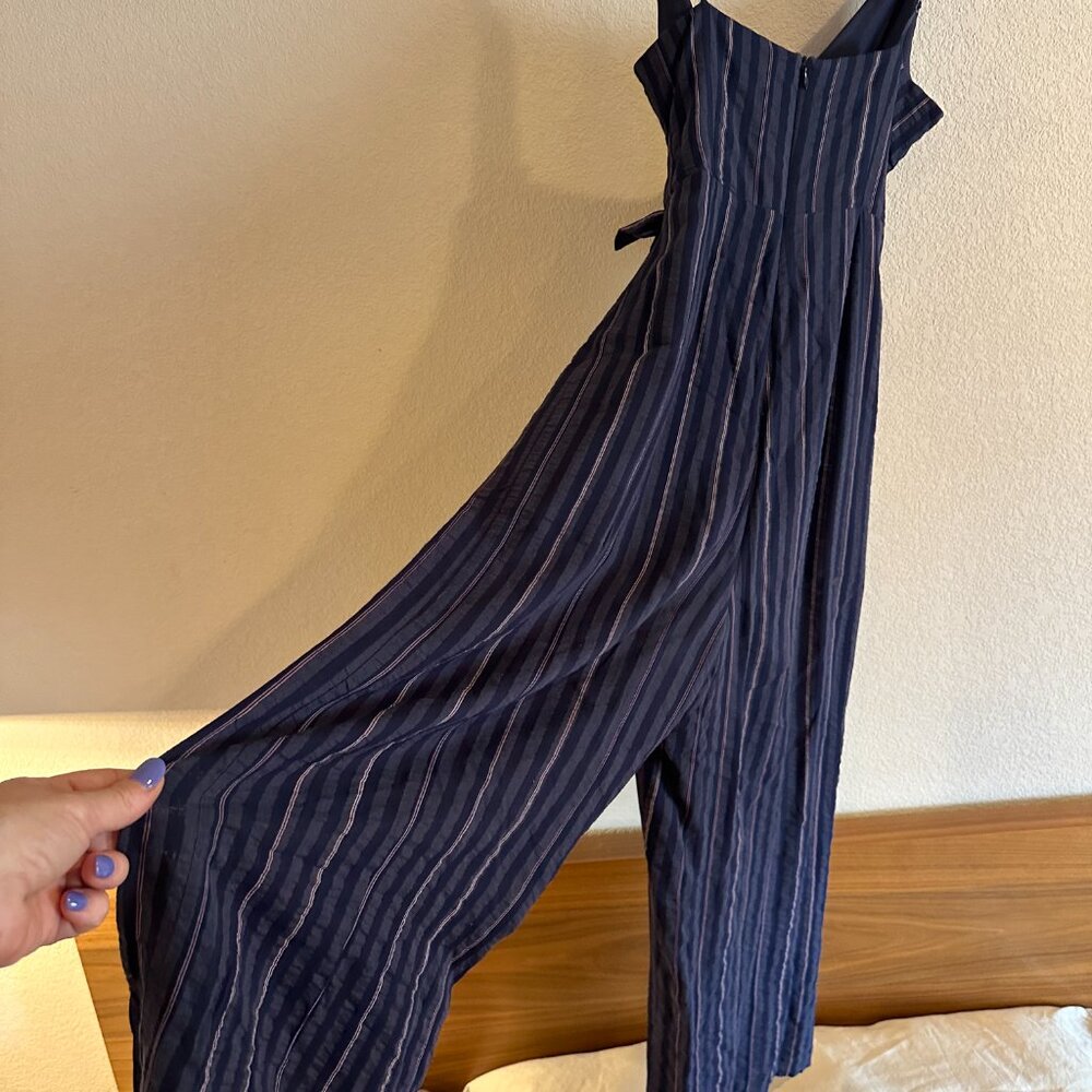 Linen Jumper Size 4 - The Fifth Label - Cropped Wide Leg - Picture 5 of 5